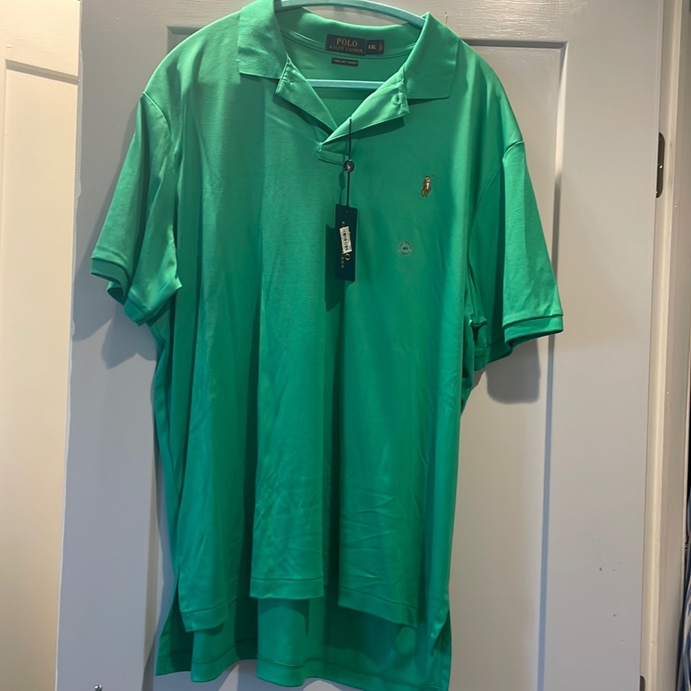 Men’s green Polo Ralph Lauren XXL 
Prima soft touch